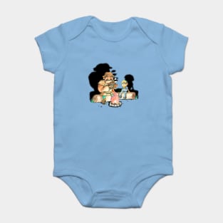 Campfire cookout Baby Bodysuit